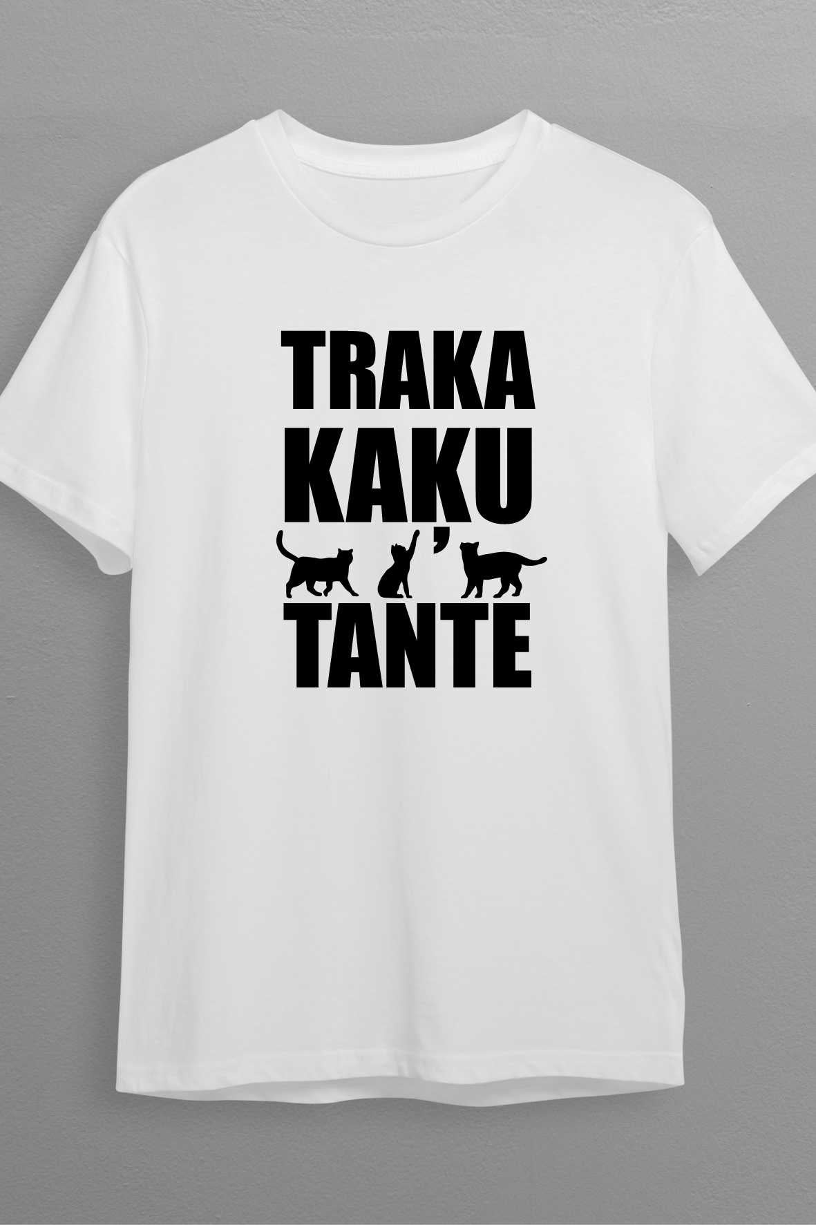 ''Traka kaķu tante'' T-krekls